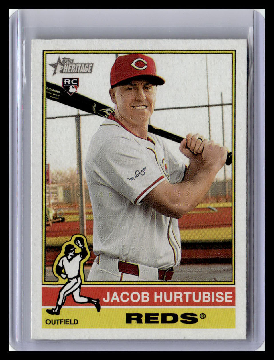 2025 Topps Heritage #124 Jacob Hurtubise