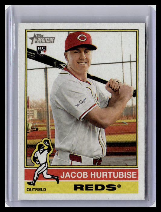 2025 Topps Heritage #124 Jacob Hurtubise