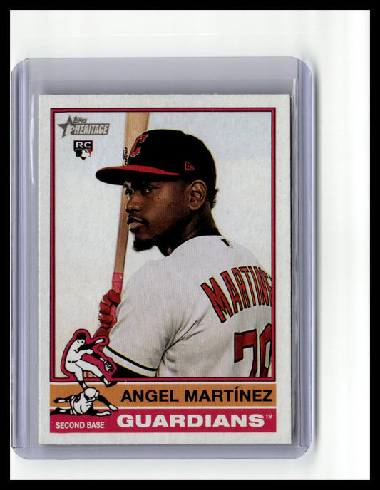 2025 Topps Heritage #338 Angel Martínez