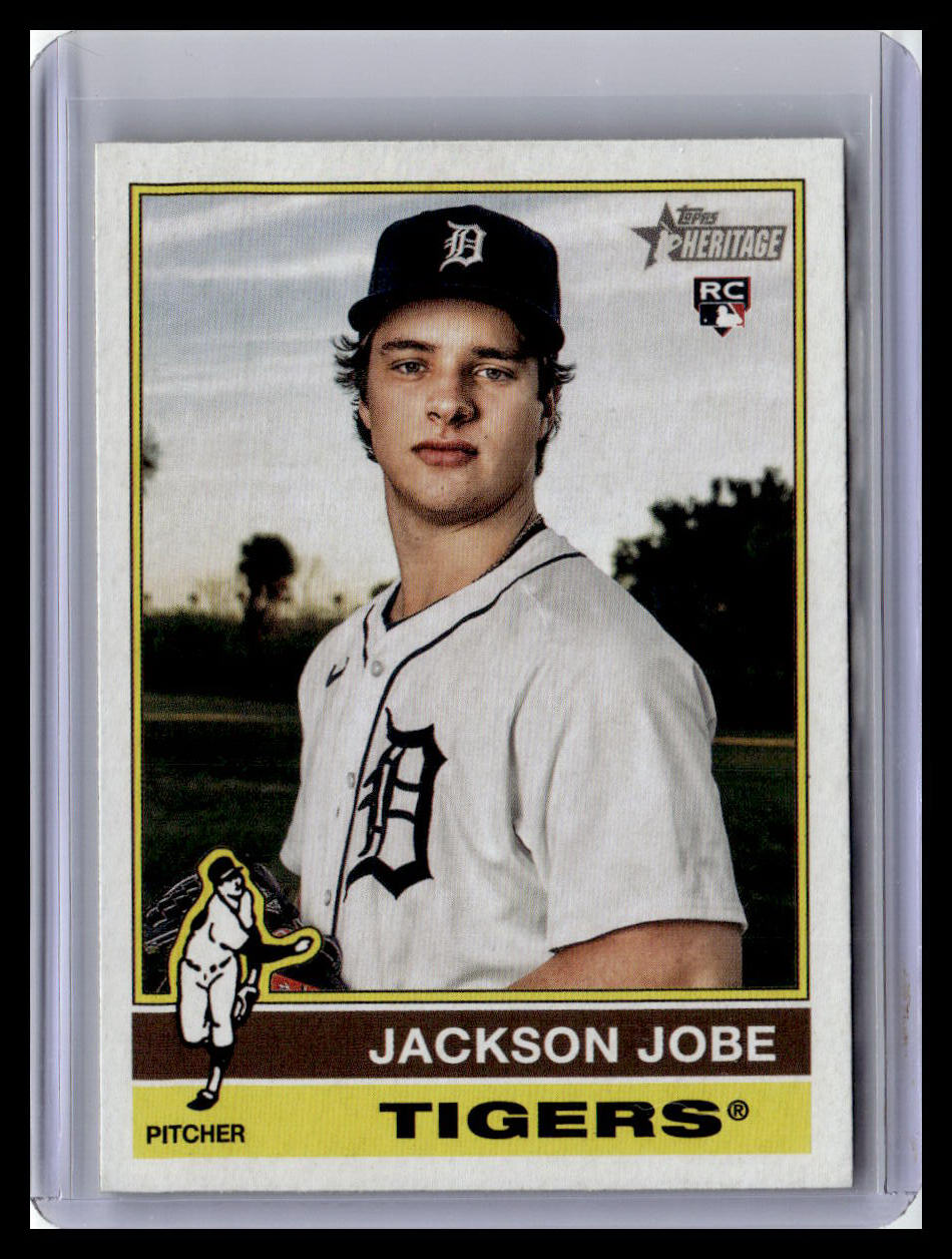 2025 Topps Heritage #389 Jackson Jobe