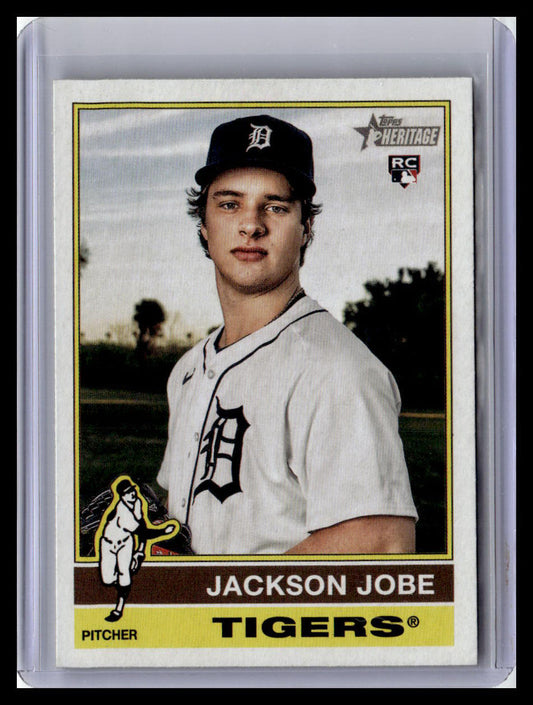 2025 Topps Heritage #389 Jackson Jobe
