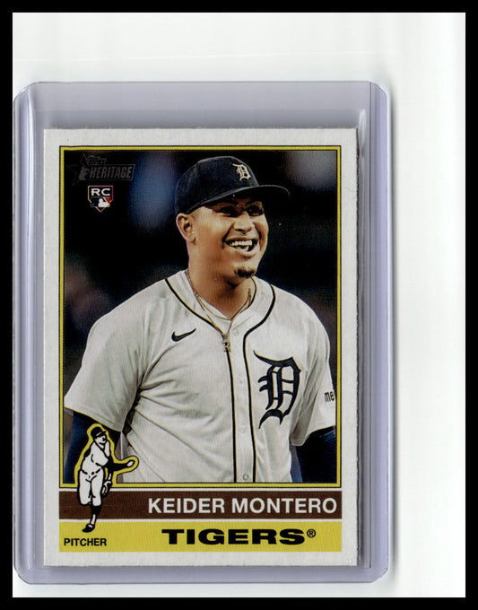 2025 Topps Heritage #41 Keider Montero
