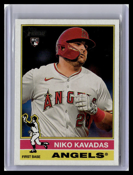 2025 Topps Heritage #320 Niko Kavadas
