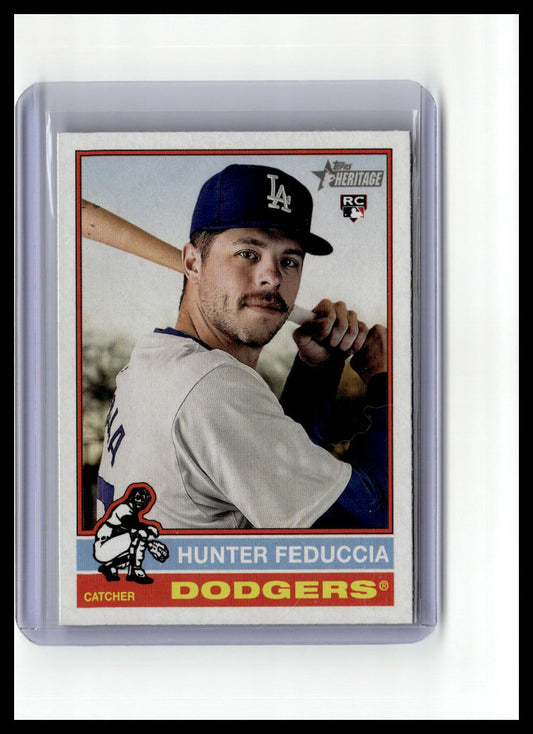2025 Topps Heritage #277 Hunter Feduccia