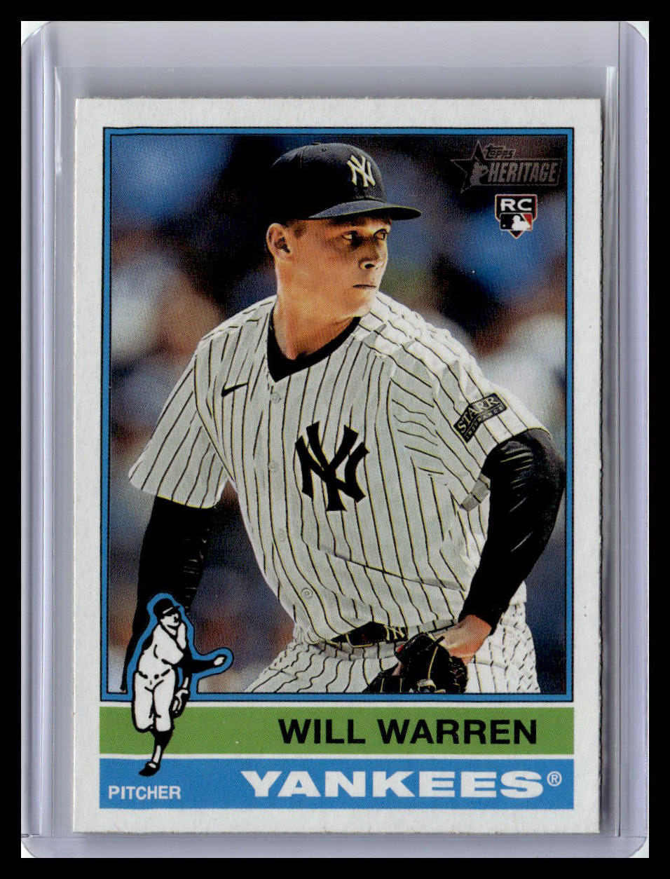 2025 Topps Heritage #281 Will Warren