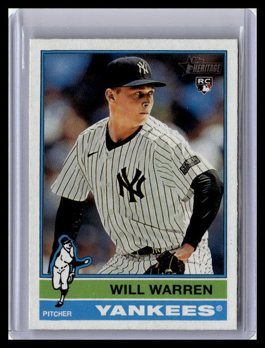2025 Topps Heritage #281 Will Warren