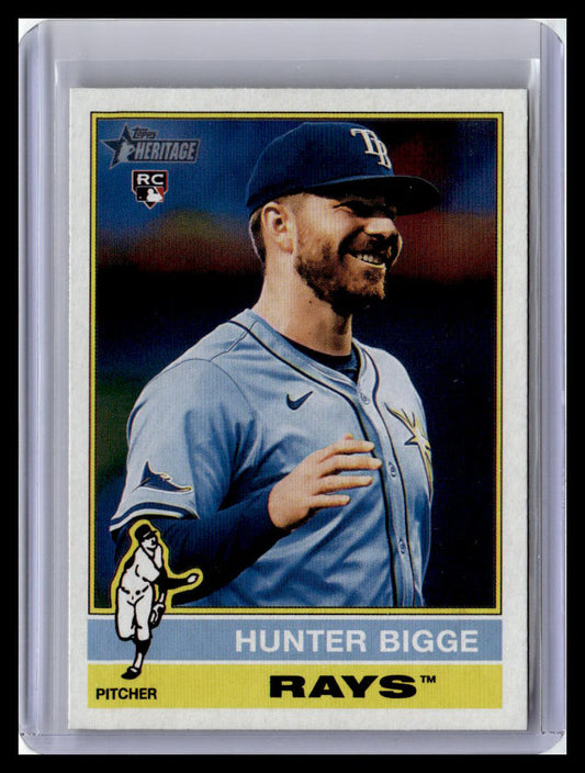 2025 Topps Heritage #256 Hunter Bigge