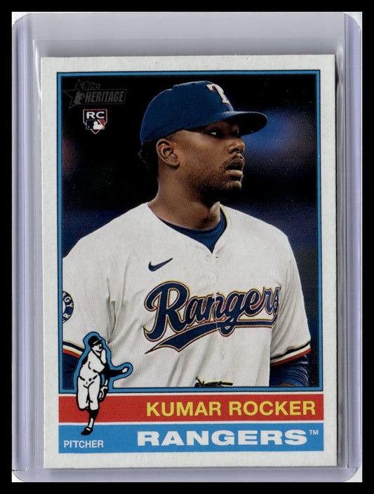 2025 Topps Heritage #179 Kumar Rocker