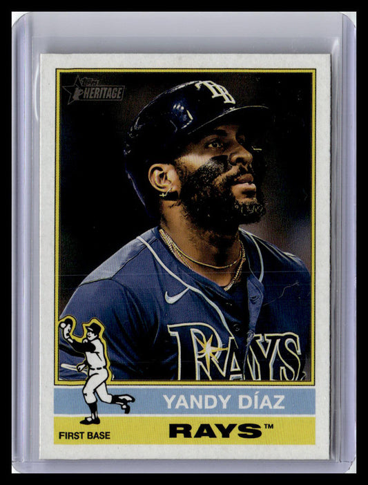 2025 Topps Heritage #215 Yandy Díaz