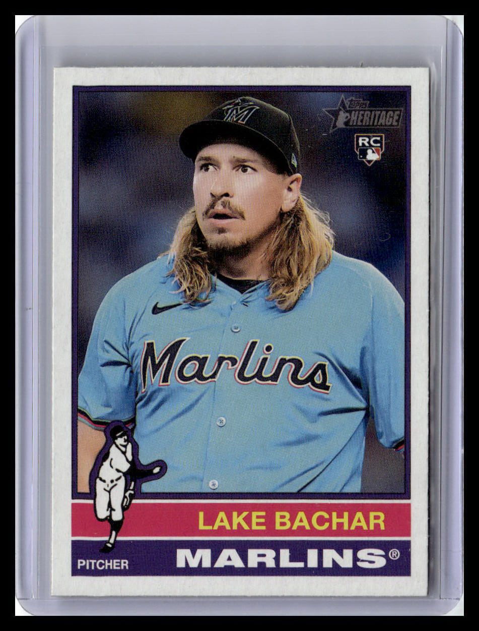 2025 Topps Heritage #254 Lake Bachar