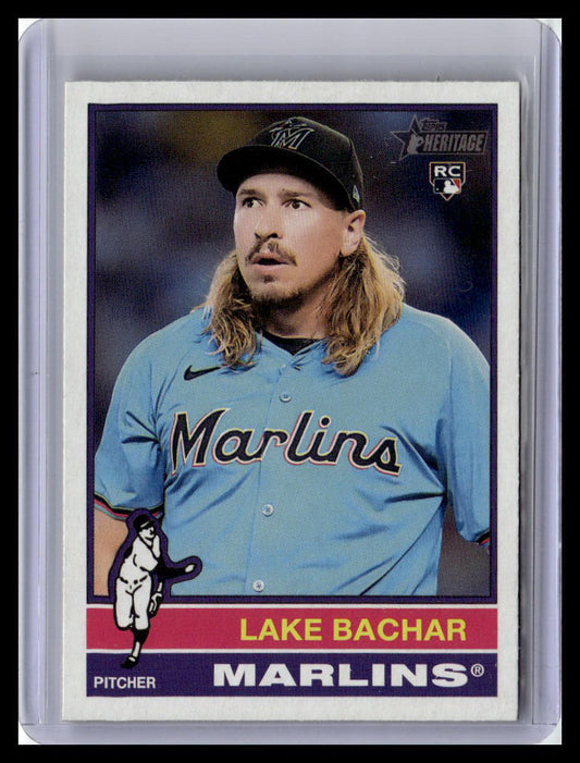 2025 Topps Heritage #254 Lake Bachar
