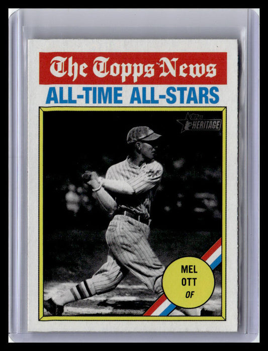 2025 Topps Heritage #348 Mel Ott
