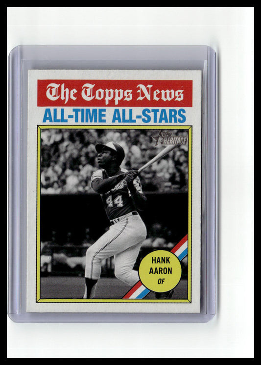 2025 Topps Heritage #346 Hank Aaron