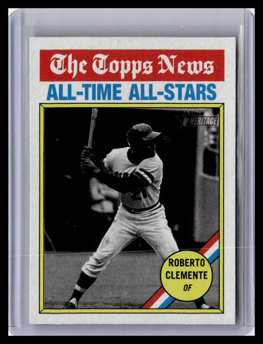 2025 Topps Heritage #345 Roberto Clemente
