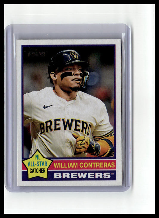 2025 Topps Heritage #300 William Contreras