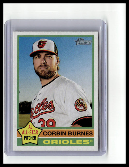 2025 Topps Heritage #140 Corbin Burnes