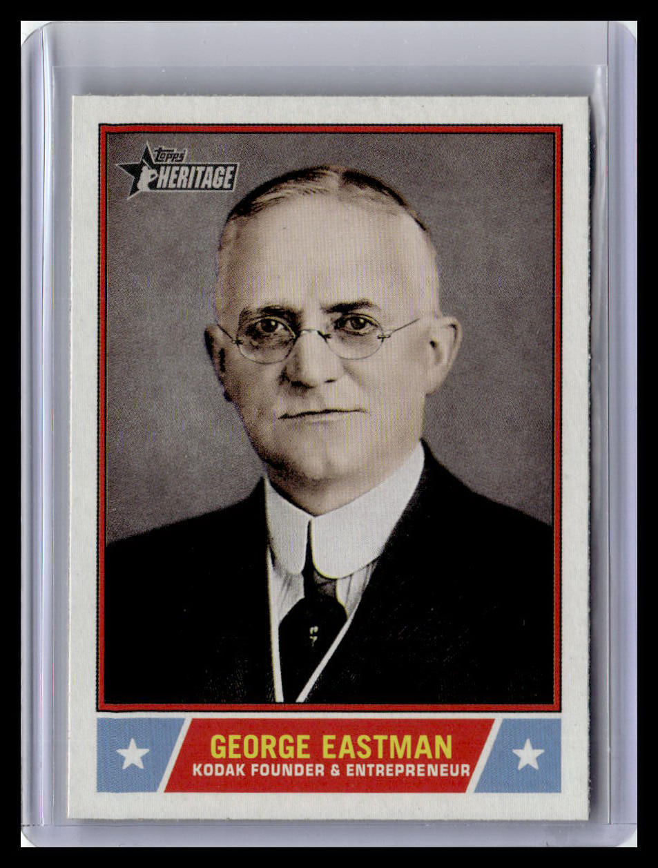 2025 Topps Heritage #NS-63 George Eastman Notable Americans