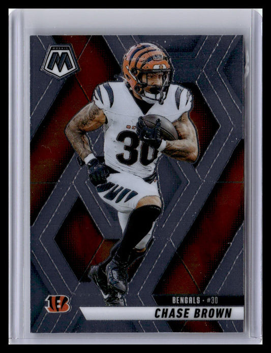 2025 Panini Mosaic #220 Chase Brown