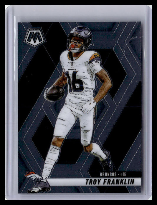 2025 Panini Mosaic #16 Troy Franklin