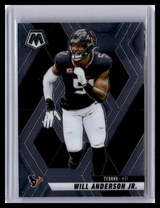 2025 Panini Mosaic #24 Will Anderson Jr.