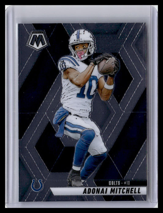 2025 Panini Mosaic #203 Adonai Mitchell
