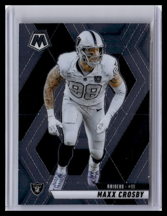 2025 Panini Mosaic #249 Maxx Crosby