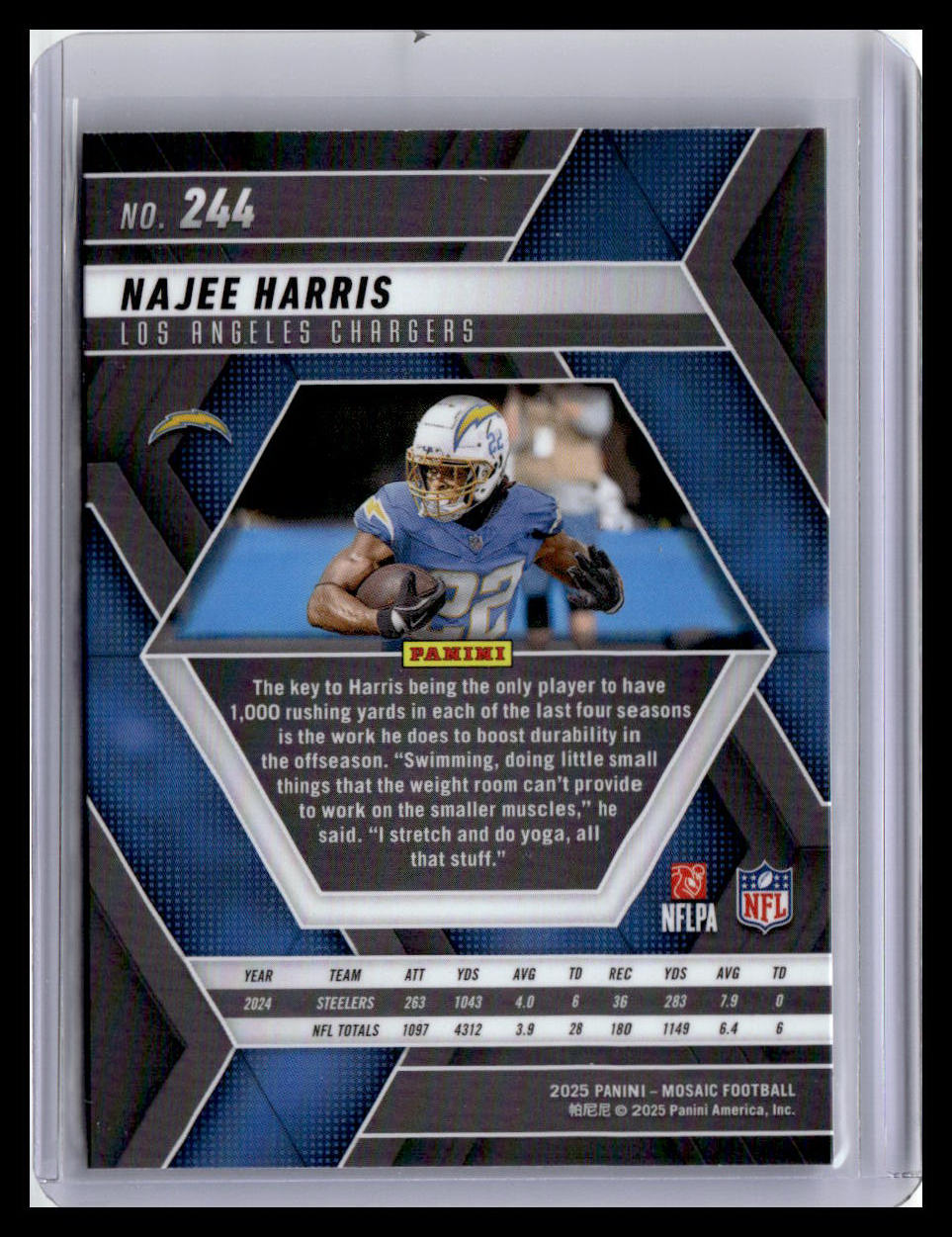 2025 Panini Mosaic #244 Najee Harris
