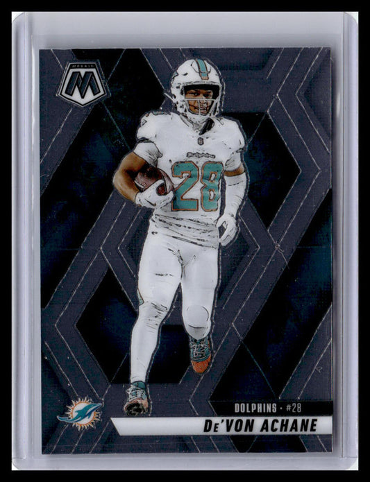 2025 Panini Mosaic #58 De'Von Achane