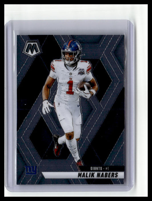 2025 Panini Mosaic #100 Malik Nabers
