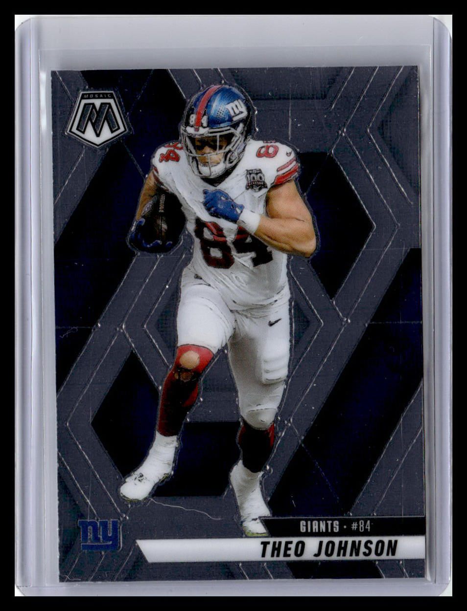 2025 Panini Mosaic #217 Theo Johnson