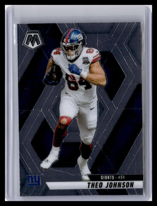 2025 Panini Mosaic #217 Theo Johnson