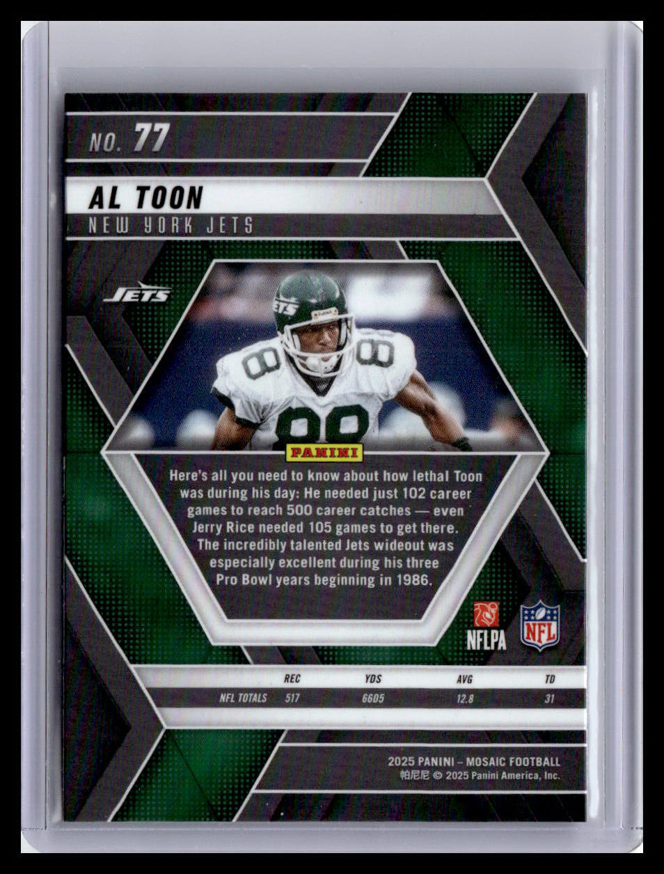 2025 Panini Mosaic #77 Al Toon