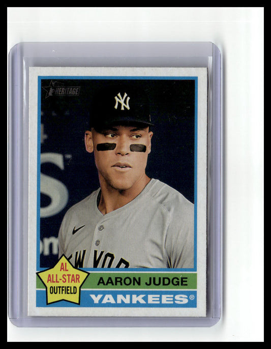 2025 Topps Heritage #380 Aaron Judge