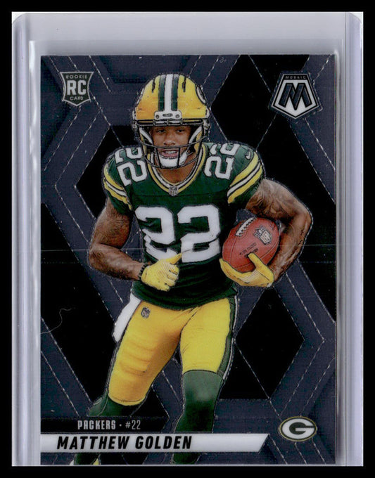 2025 Panini Mosaic #323 Matthew Golden