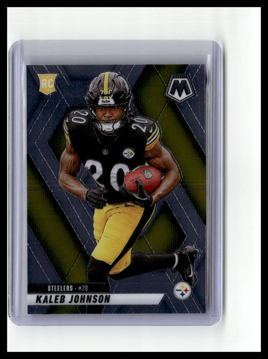2025 Panini Mosaic #315 Kaleb Johnson