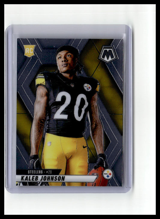 2025 Panini Mosaic #289 Kaleb Johnson