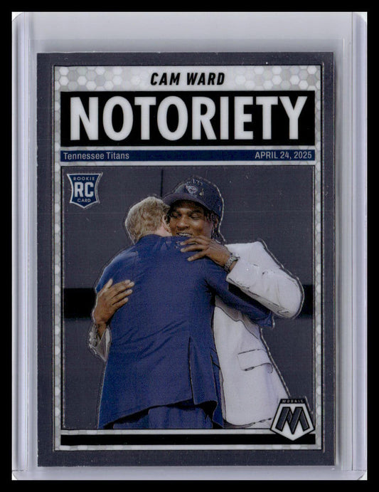 2025 Panini Mosaic #17 Cam Ward Notoriety