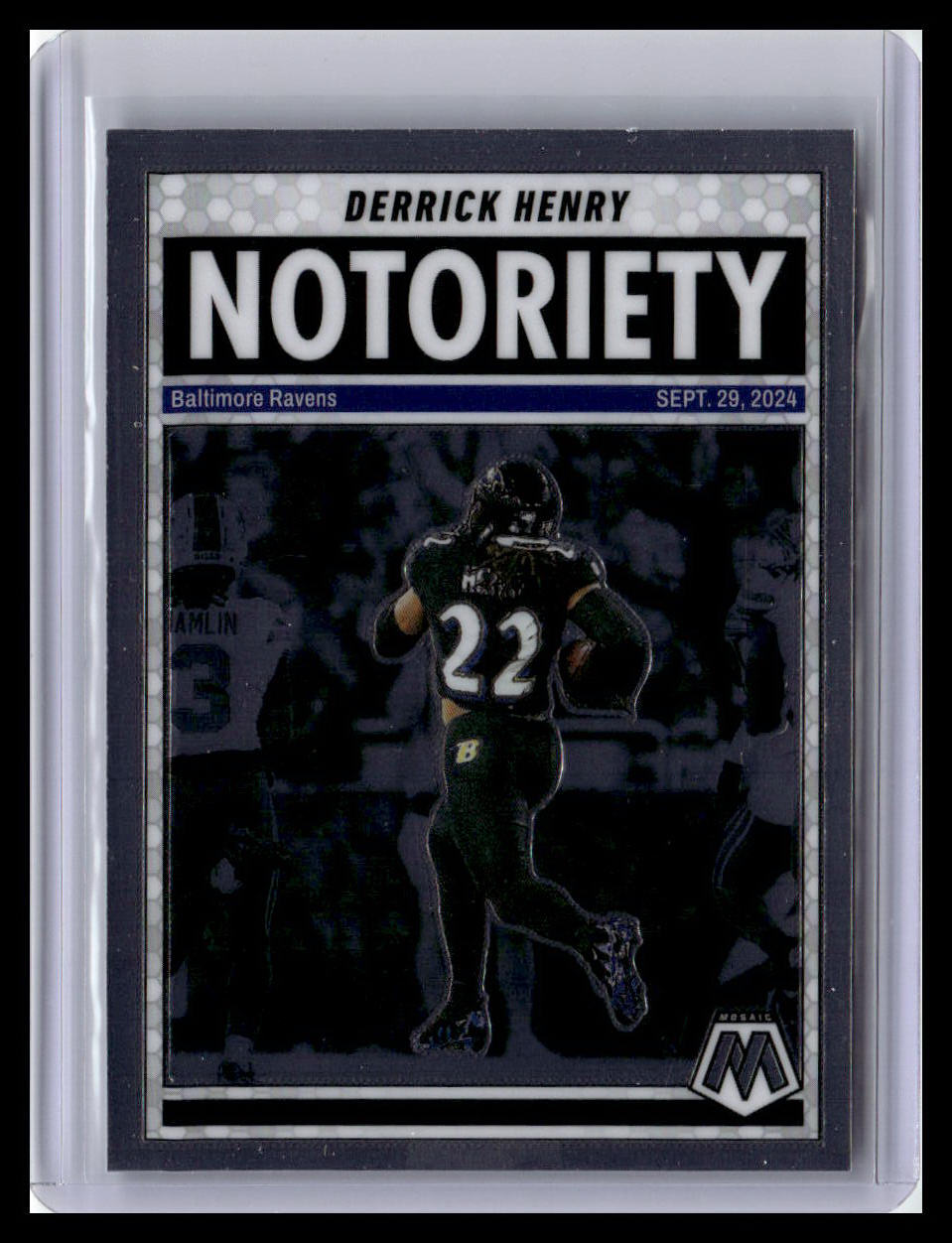 2025 Panini Mosaic #4 Derrick Henry Notoriety