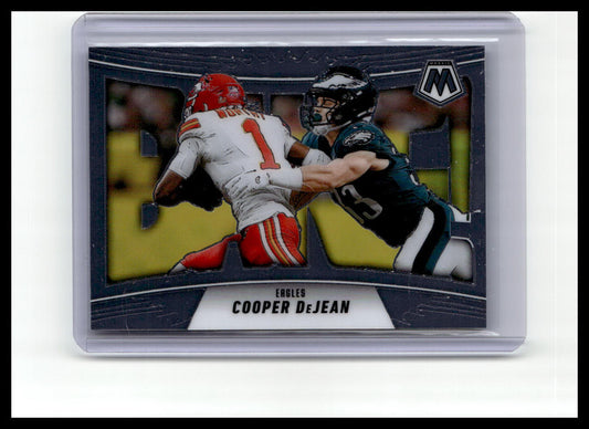 2025 Panini Mosaic #9 Cooper DeJean Bang!