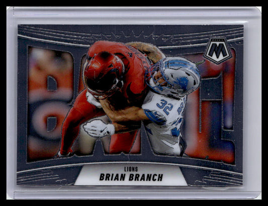 2025 Panini Mosaic #13 Brian Branch Bang!
