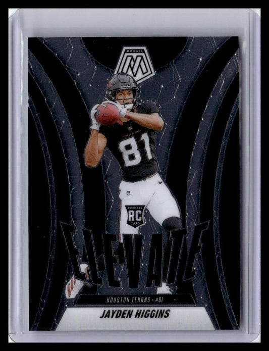 2025 Panini Mosaic #9 Jayden Higgins Elevate