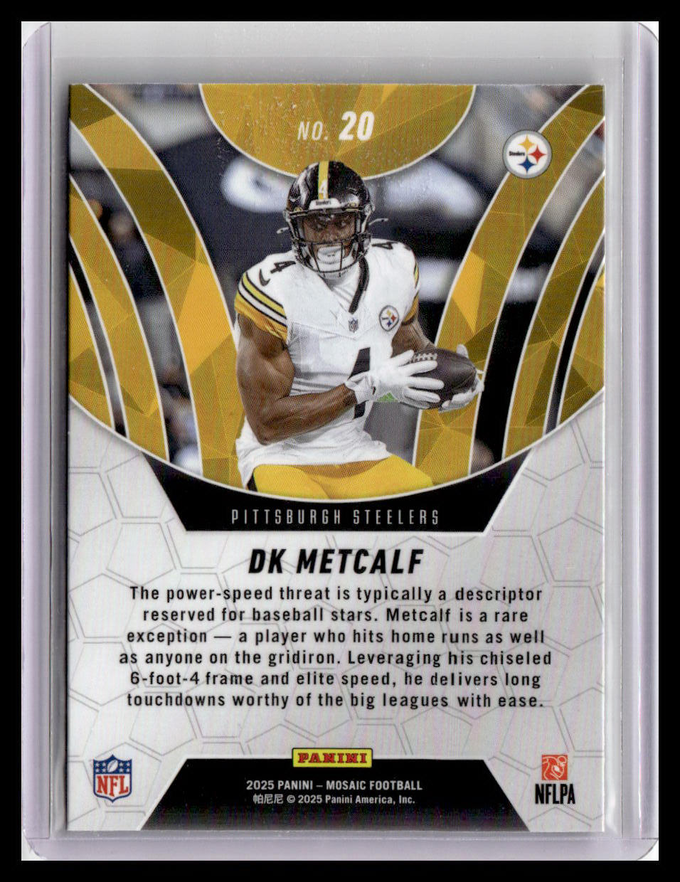 2025 Panini Mosaic #20 DK Metcalf Elevate