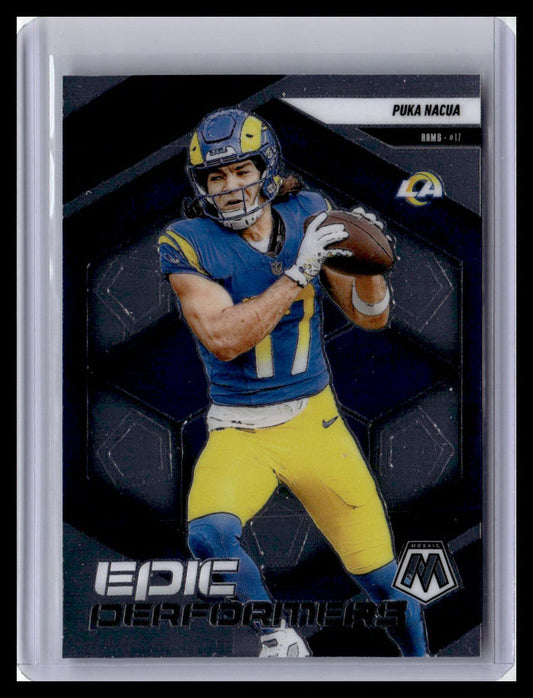2025 Panini Mosaic #7 Puka Nacua Epic Performers