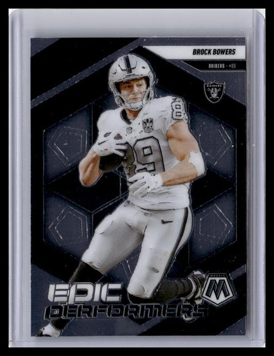 2025 Panini Mosaic #4 Brock Bowers Epic Performers