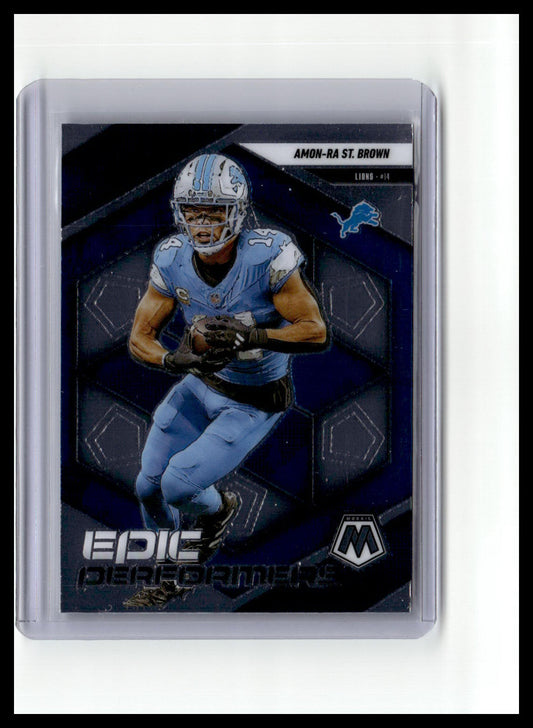 2025 Panini Mosaic #5 Amon-Ra St. Brown Epic Performers