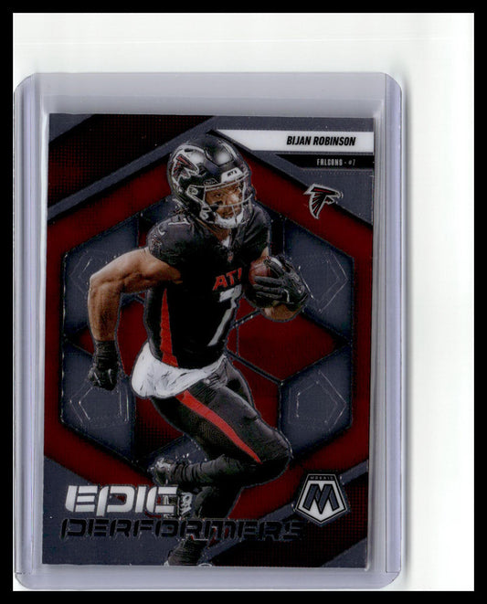 2025 Panini Mosaic #8 Bijan Robinson Epic Performers