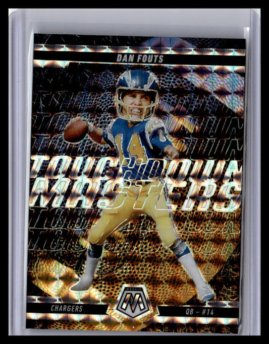 2025 Panini Mosaic #17 Dan Fouts Touchdown Masters Mosaic