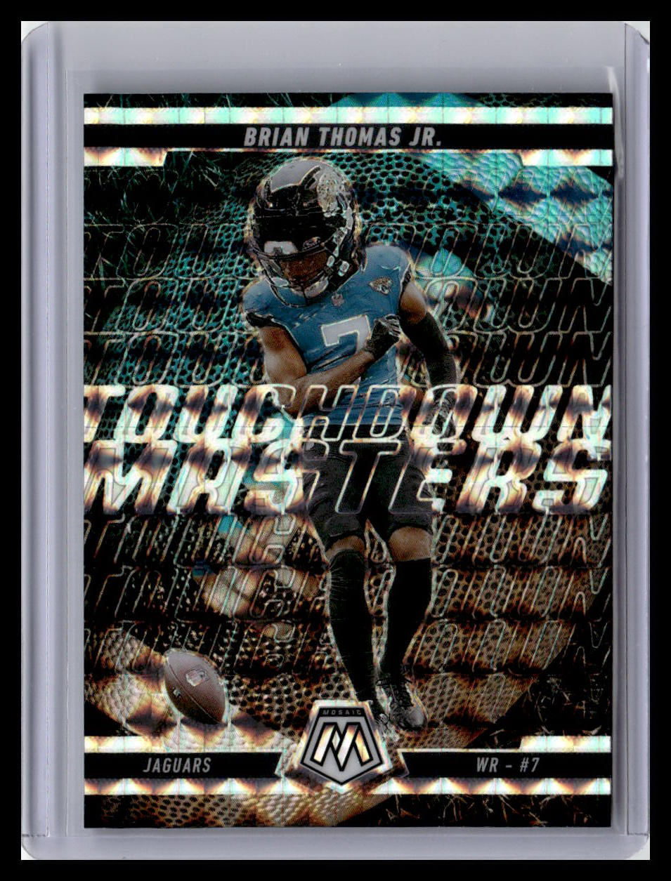 2025 Panini Mosaic #8 Brian Thomas Jr. Touchdown Masters Mosaic