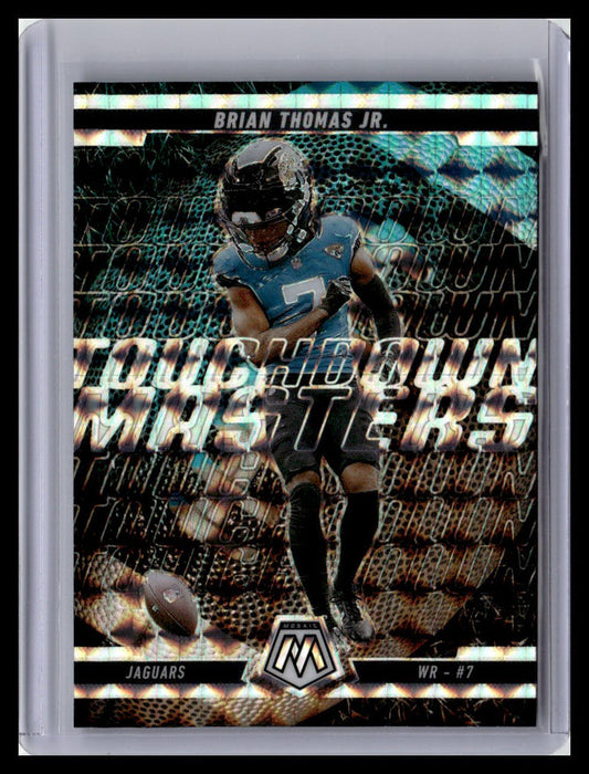 2025 Panini Mosaic #8 Brian Thomas Jr. Touchdown Masters Mosaic