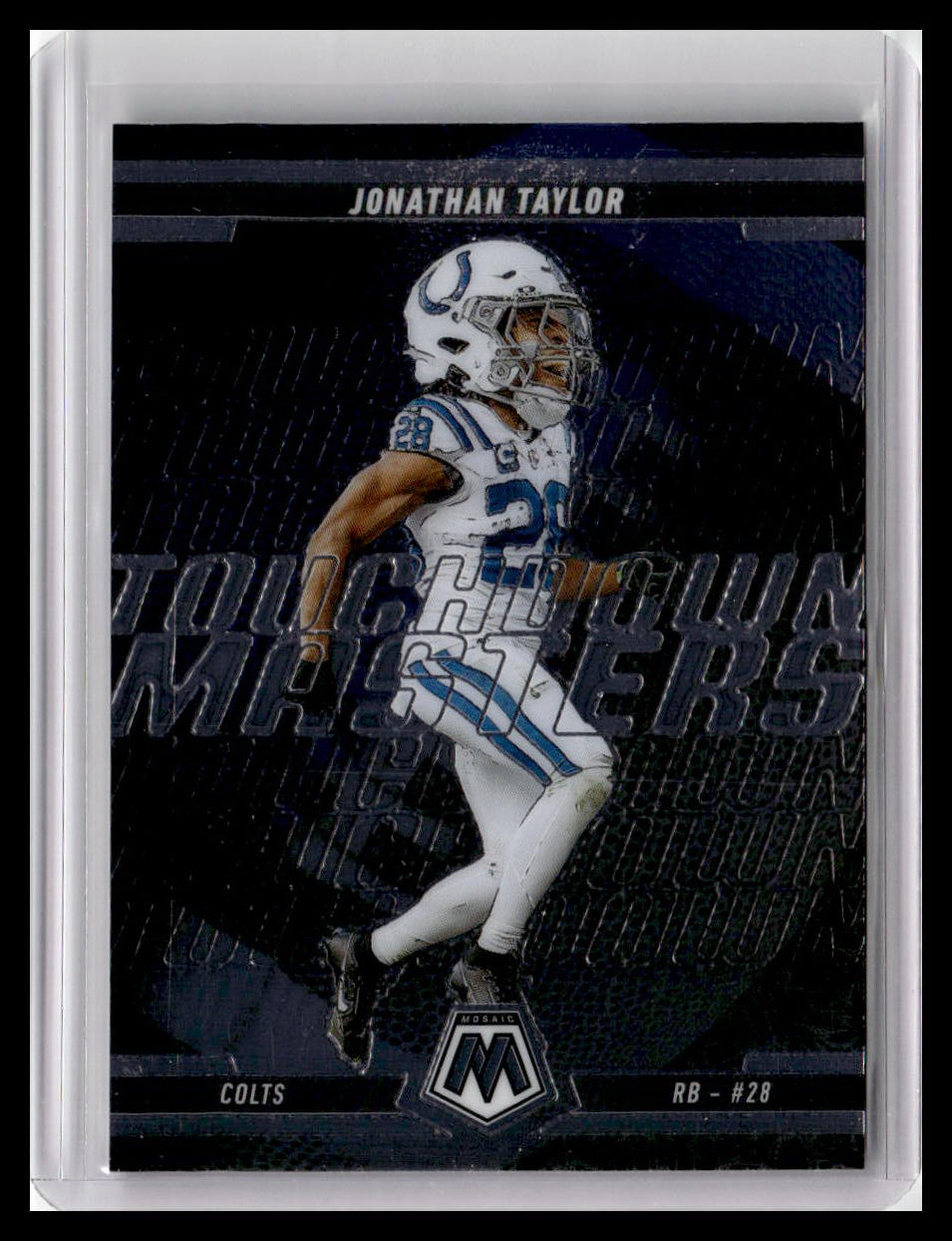 2025 Panini Mosaic #10 Jonathan Taylor Touchdown Masters